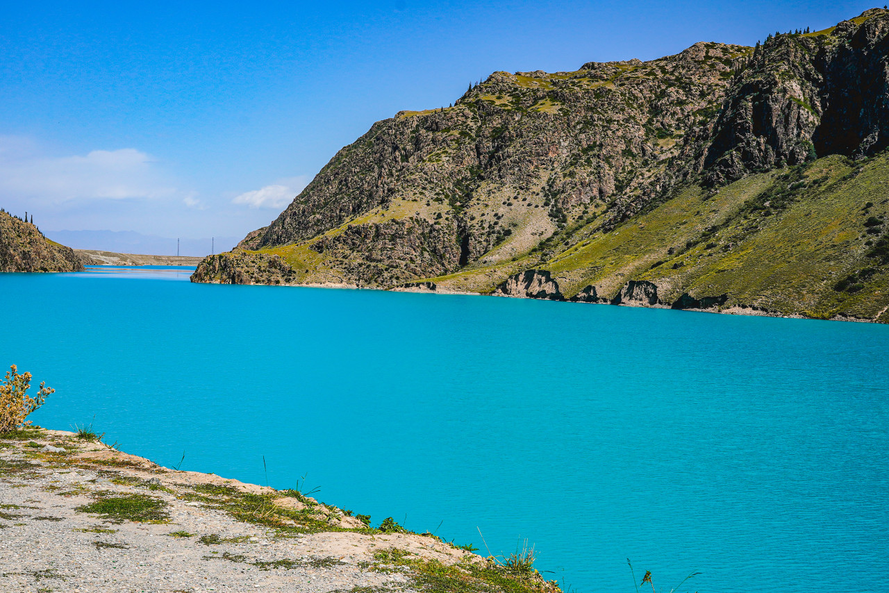 昭苏玉湖夏季风光